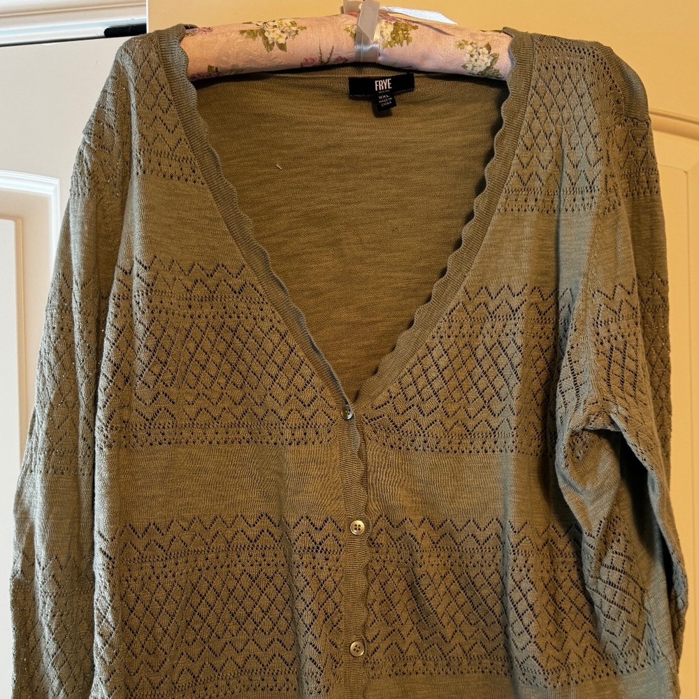 Lightweight cardigan sweater